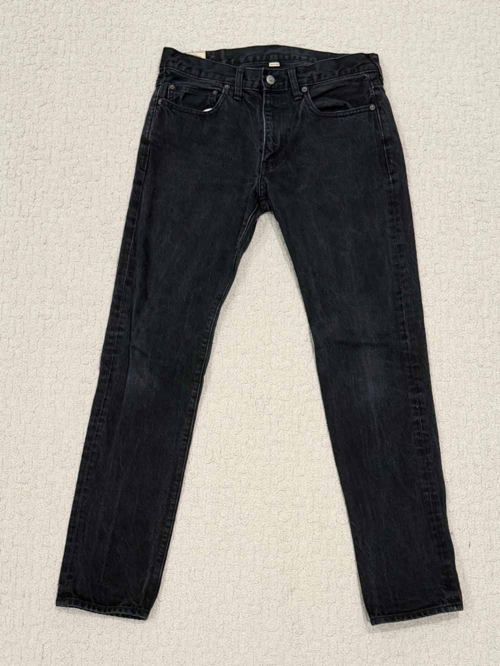 Men's J. Crew Black Denim Jeans Size 31x32